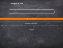 Tablet Screenshot of mybigcartel.com